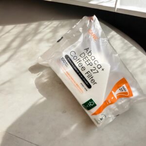 【花瓣深層濾杯專用濾紙】CAFEC。三洋DEEP27。Tritan。